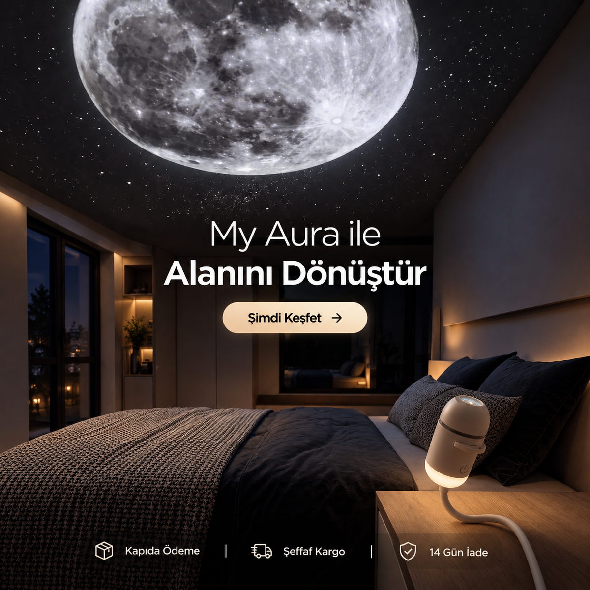 My Aura™ Projektör